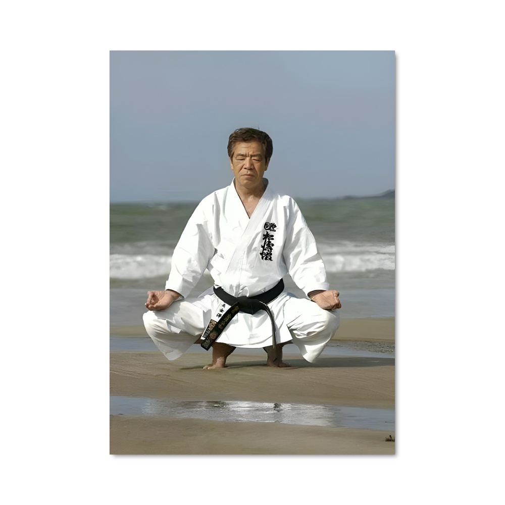 Poster Hirokazu kanazawa – affiche Karaté
